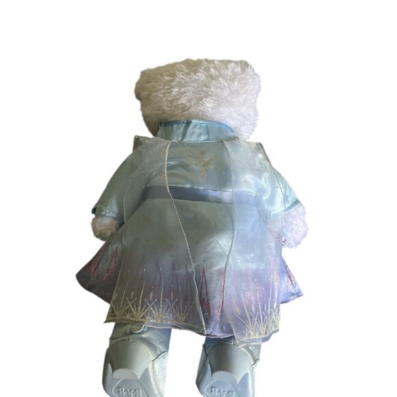 DISNEY BUILD A BEAR BAB Elsa Frozen Plush Bear **READ No Sound - Picture 3 of 10